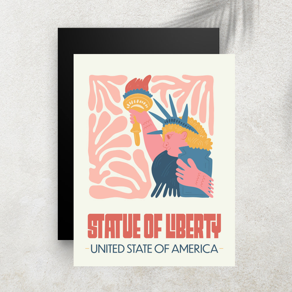 Statue of Liberty – Affiche Minimaliste Voyage