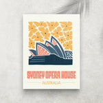Sydney Opera House – Affiche Minimaliste Voyage