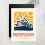 Sydney Opera House – Affiche Minimaliste Voyage