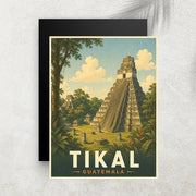 Tikal – Affiche Vintage Cinéma & Voyage