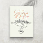 Cold Days, Warm Sips – Affiche Hiver