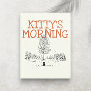 Kitty’s Morning – Affiche Hiver