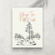 Where the Path Leads – Affiche Hiver