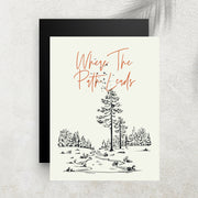 Where the Path Leads – Affiche Hiver