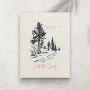 Into the Quiet – Affiche Hiver