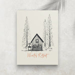 Winter Retreat – Affiche Hiver