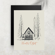 Winter Retreat – Affiche Hiver