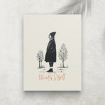 Winter Stroll – Affiche Hiver