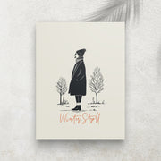 Winter Stroll – Affiche Hiver