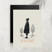 Winter Stroll – Affiche Hiver