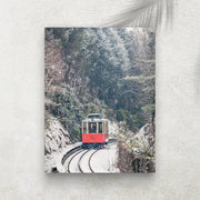 Winter Train – Affiche Hiver