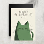Chat cosy - All you need is love and a cat