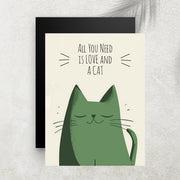 Chat cosy - All you need is love and a cat