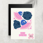 Cosmic Daydreams – Affiche Espace Minimaliste
