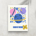 Galaxy of Dreams – Affiche Espace Minimaliste