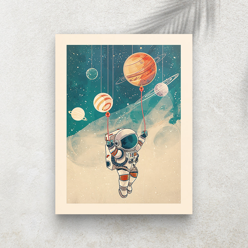 Le Petit Astronaute – Tableau Espace Enfant