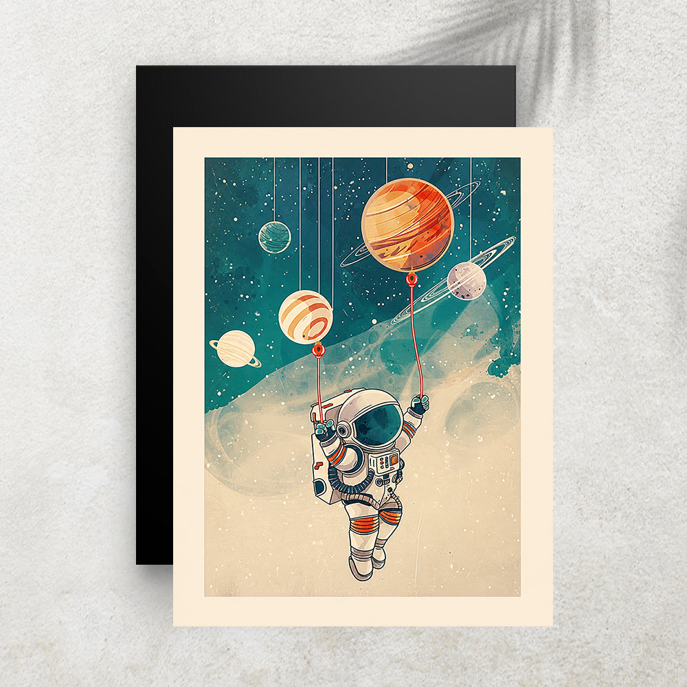 Le Petit Astronaute – Tableau Espace Enfant
