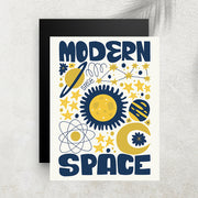 Modern Space – Affiche Espace Minimaliste