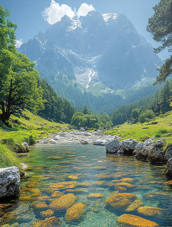 Vallée cristalline